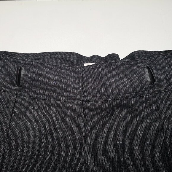 Betty Rubin Ladies Black w/ Tiny Silver Fleck Straight Leg Dress Pants - Picture 4 of 9